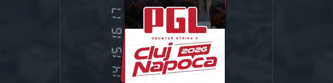 Баннер турнира PGL Cluj-Napoca 2026